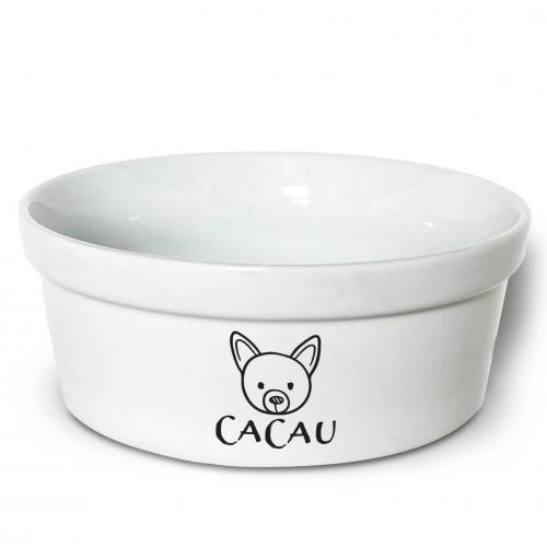 Comedouro/Bebedouro Personalizado Com o Nome do Pet - Tigela de Cer�mica para Pets - Pinscher