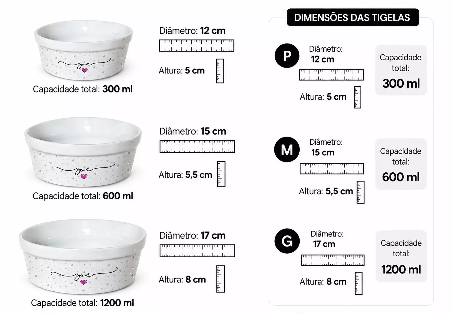 Kit Comedouro e Bebedouro para Shih Tzu Personalizado | Tigelas de Cerâmica