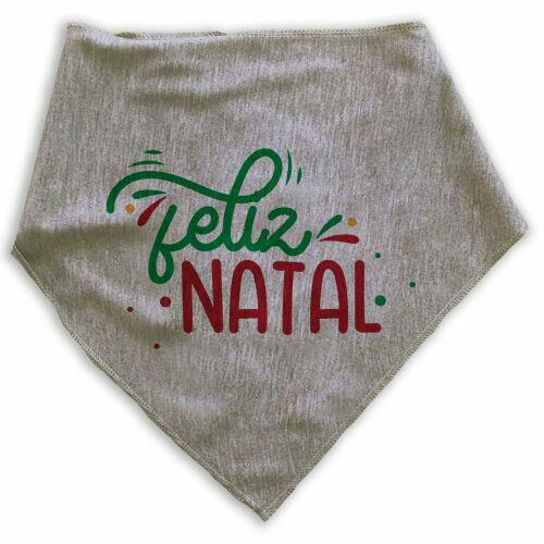 Bandana Para C�es e Gatos Feliz Natal
