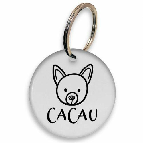 Placa de Identifica��o Personalizada com Telefone e QR Code - Pinscher