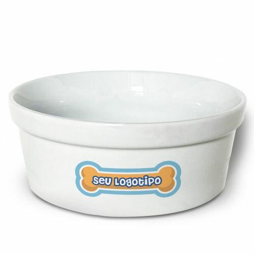 Comedouro/Bebedouro Com Logotipo Para Restaurantes, Bares e Cafeterias Pet Friendly