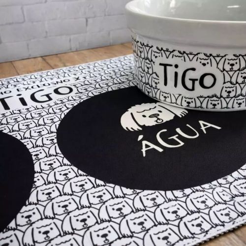 Tapete Duplo Antiderrapante Personalizado - Escolha a Ra�a | Cole��o Carinhas