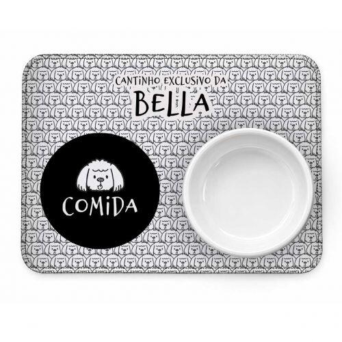 Tapete Duplo Antiderrapante Personalizado - Escolha a Raça | Coleção Carinhas