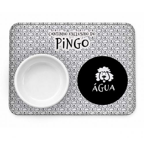 Tapete Duplo Antiderrapante Personalizado - Escolha a Ra�a | Cole��o Carinhas