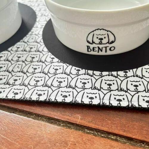 Comedouro ou Bebedouro de Cer�mica Personalizado - Cole��o Meu Pet | Escolha a Ra�a