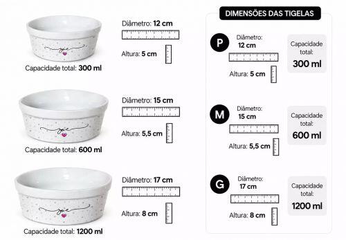 Kit Tigela Personalizada com Suporte Individual - Escolha a Cor - Patinha Aquarela
