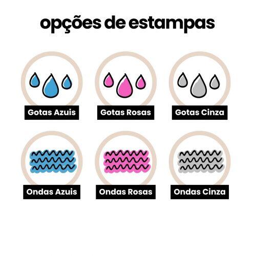 Kit Bebedouro Personalizado com Suporte Individual - Escolha o �cone e a Cor