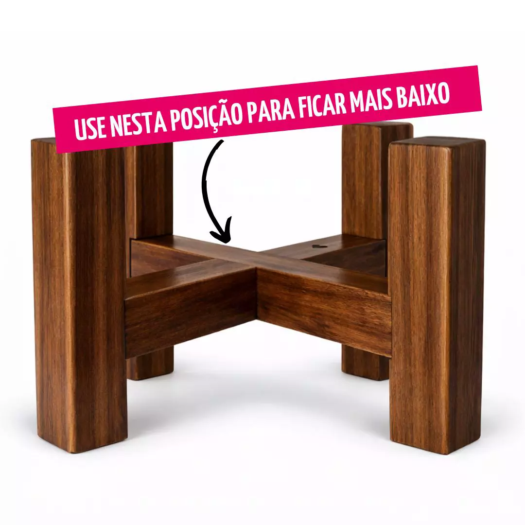 Kit Tigela Personalizada + Suporte de Elevação - Osso - Preto e Branco