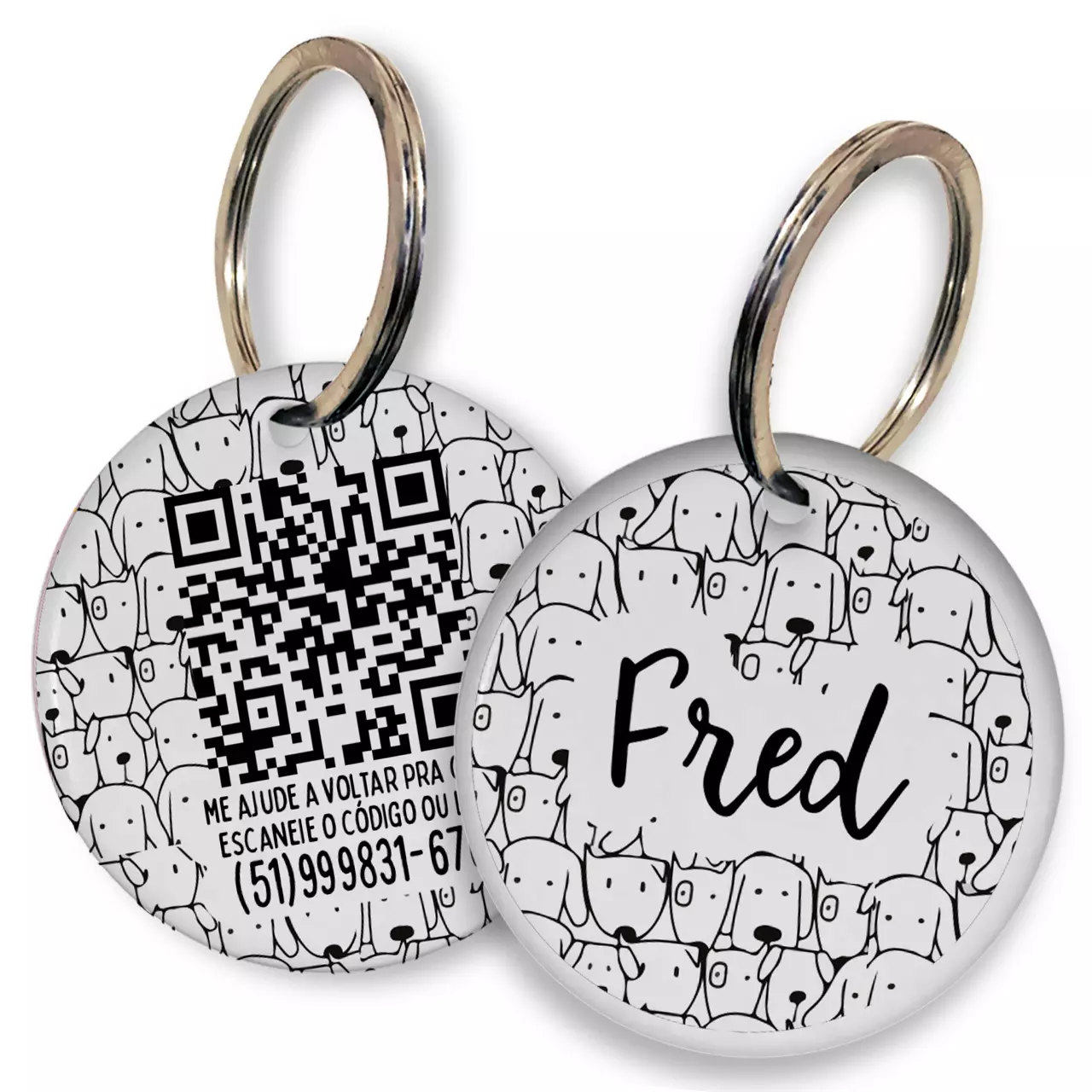 Cantinho Completo Personalizado Cachorrada - Comedouro, Bebedouro, Suporte Duplo, Tapete Antiderrapante e Plaquinha de Identificação