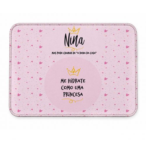 Tapete Individual Antiderrapante Personalizado - Pr�ncipe ou Princesa