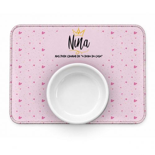 Tapete Individual Antiderrapante Personalizado - Pr�ncipe ou Princesa