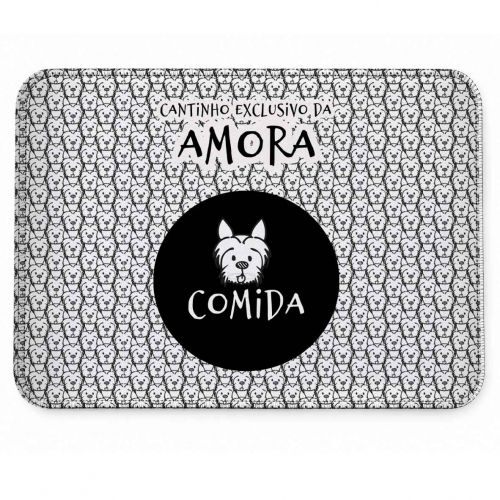 Tapete Individual Antiderrapante Personalizado - Escolha a Raça | Coleção Carinhas