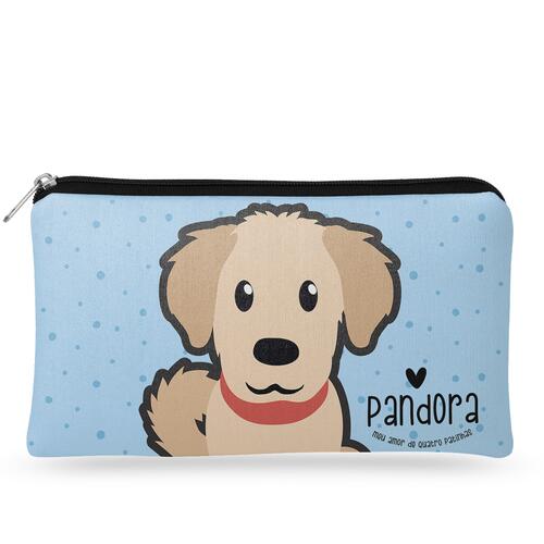 Necessaire Personalizada Golden Retriever