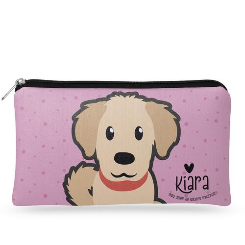 Necessaire Personalizada Golden Retriever