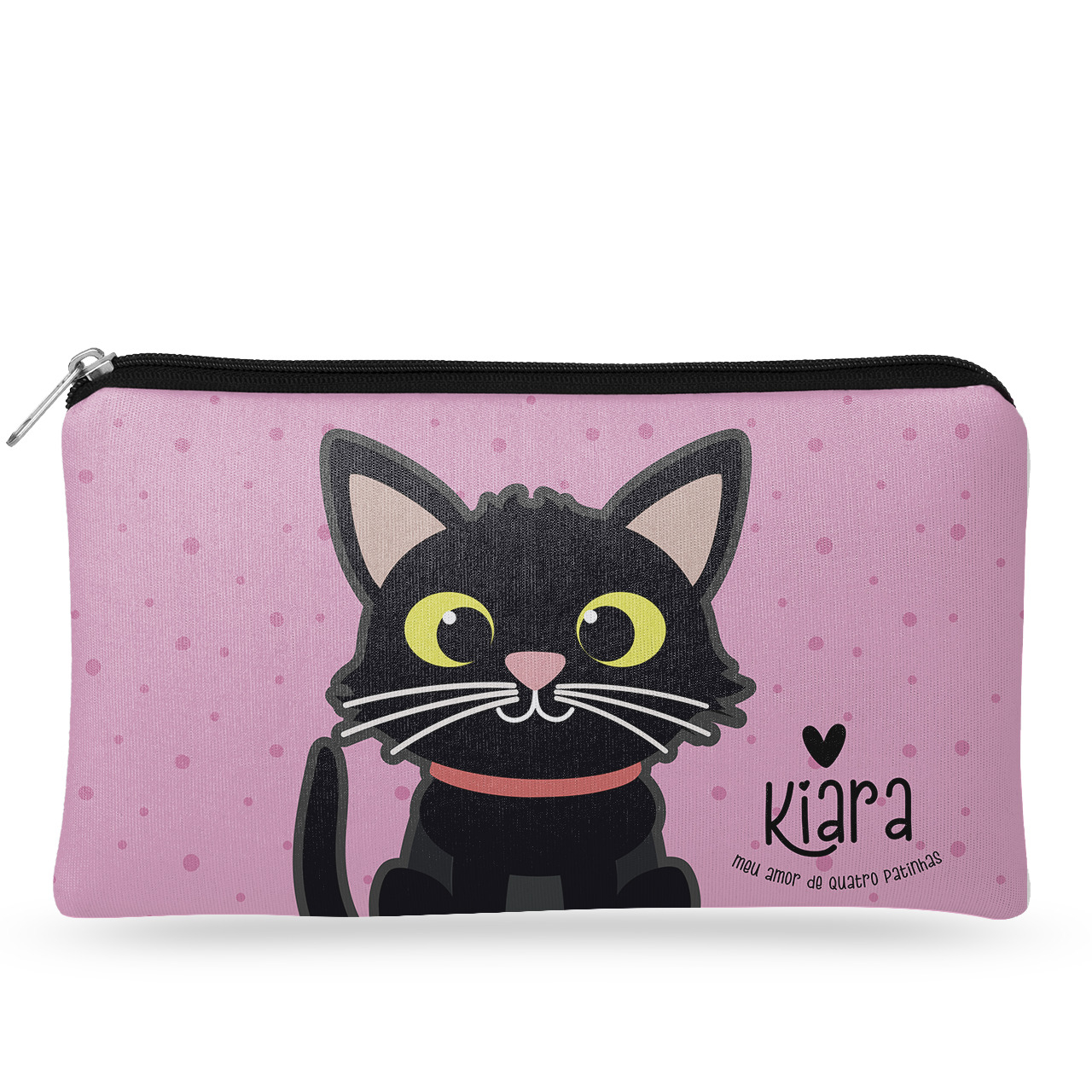 Necessaire Personalizada Gato Preto