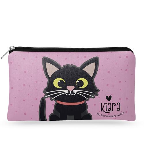 Necessaire Personalizada Gato Preto