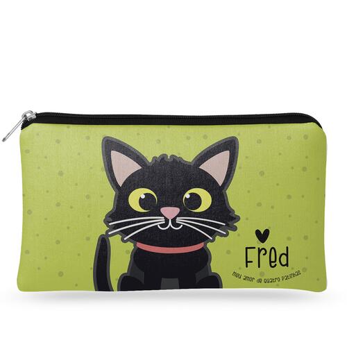 Necessaire Personalizada Gato Preto