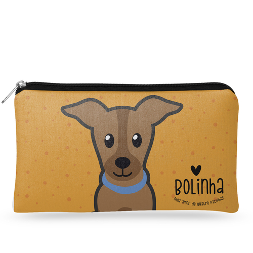 Necessaire Personalizada Vira-Lata Pelo Curto