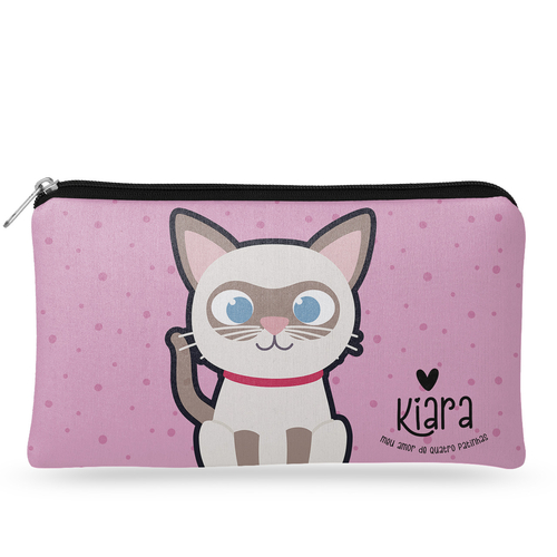 Necessaire Personalizada Gato Siam�s