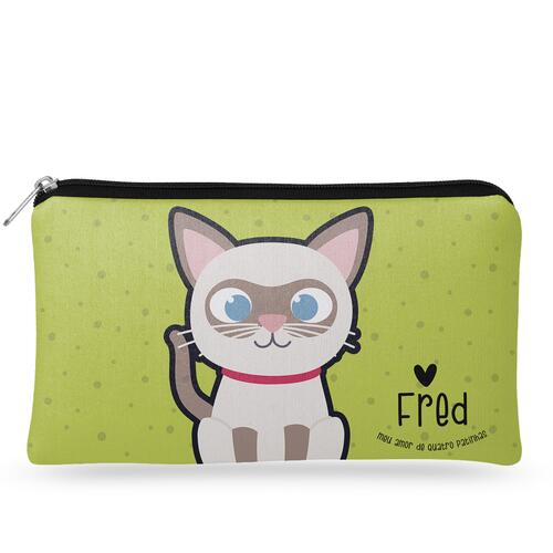 Necessaire Personalizada Gato Siam�s