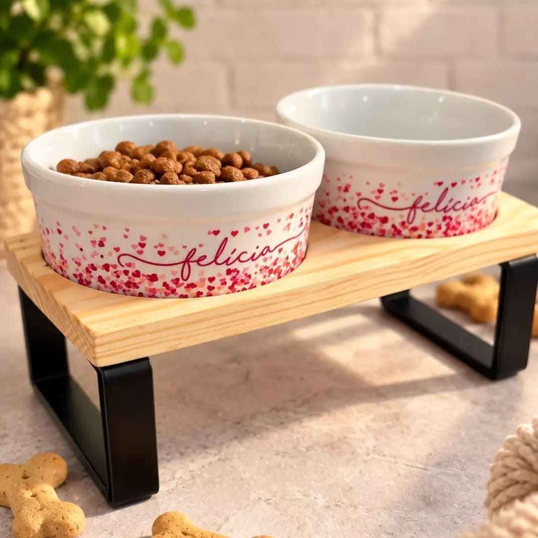 Cantinho completo para pet com produtos Pot Pet