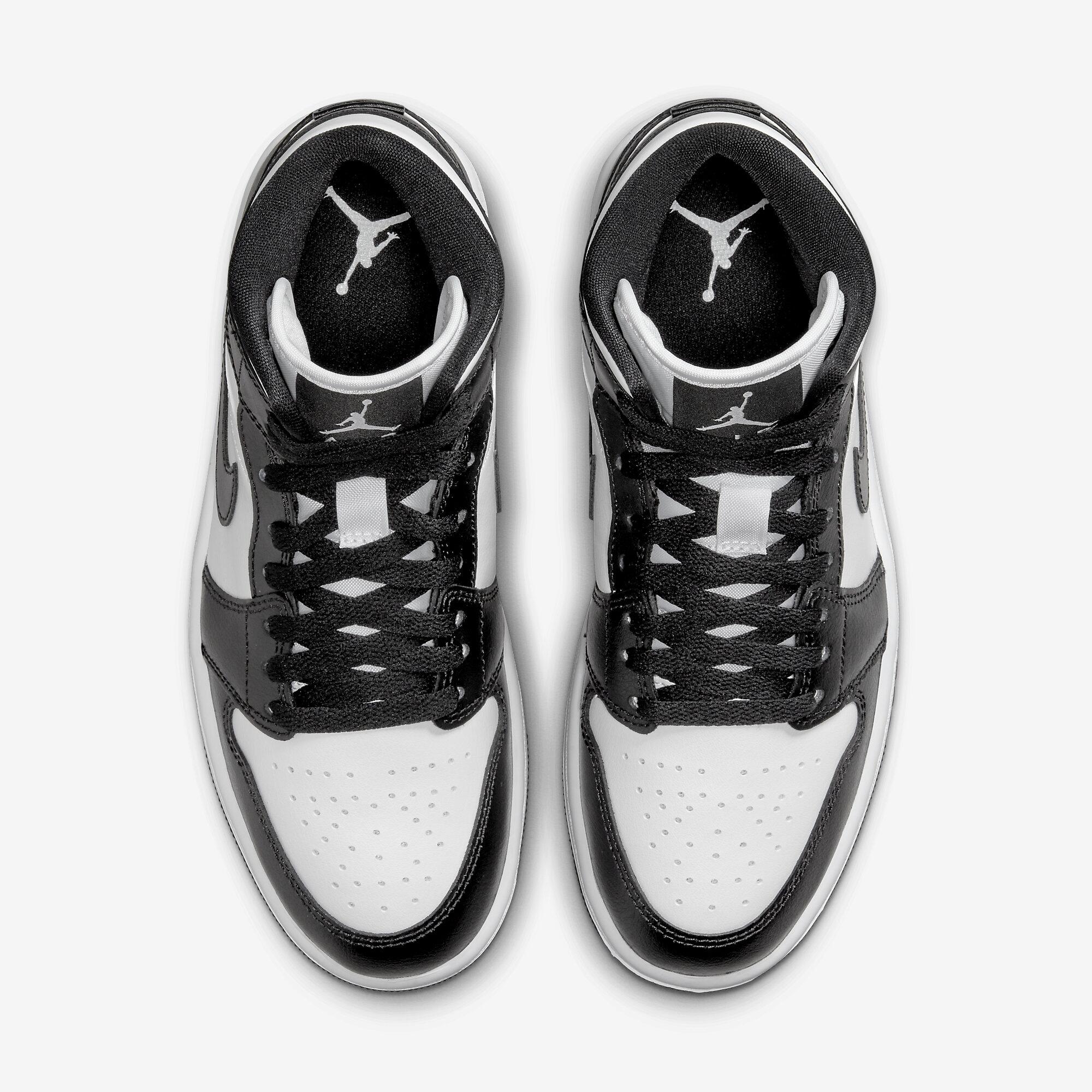 Tênis Air Jordan 1 Mid Panda - Preto e Branco | Sneakers New