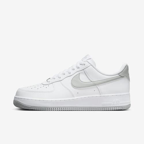 Tênis Nike Air Force 1 07 - Branco e Cinza | Sneakers New