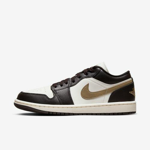Nike Air Jordan 1 Low ベージュ/ブラック Tênis Air Jordan 1 Low - Preto e Cinza | Sneakers New