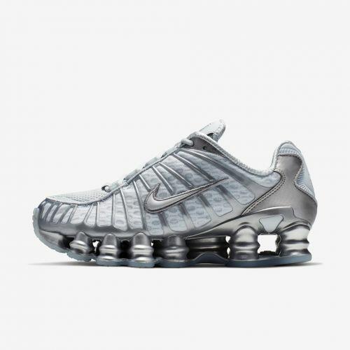 Tênis Nike Shox TL Sail White Silver | Sneakers New
