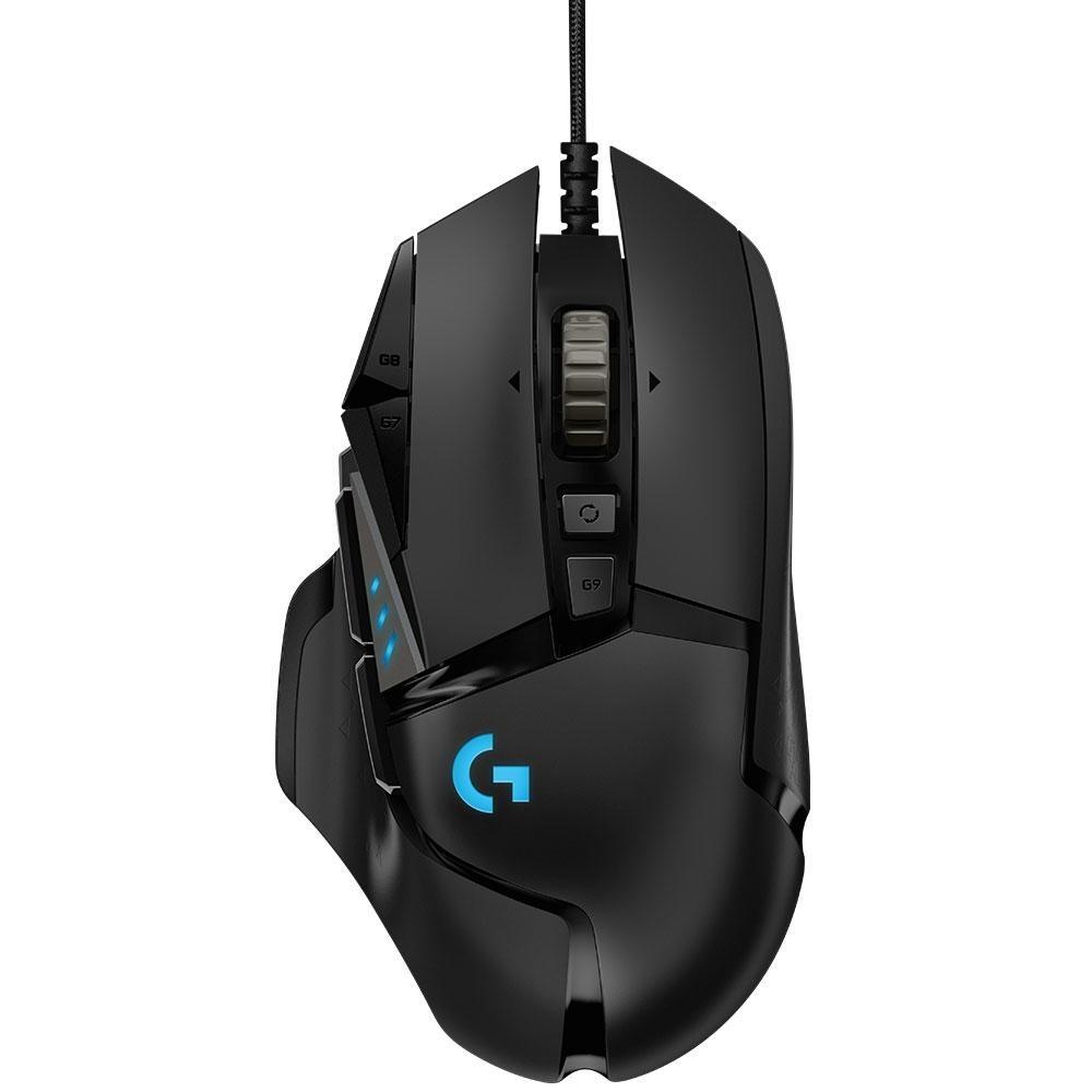 Mouse Gamer Logitech G502 HERO RGB 16K DPI 11 Botões - a partir de