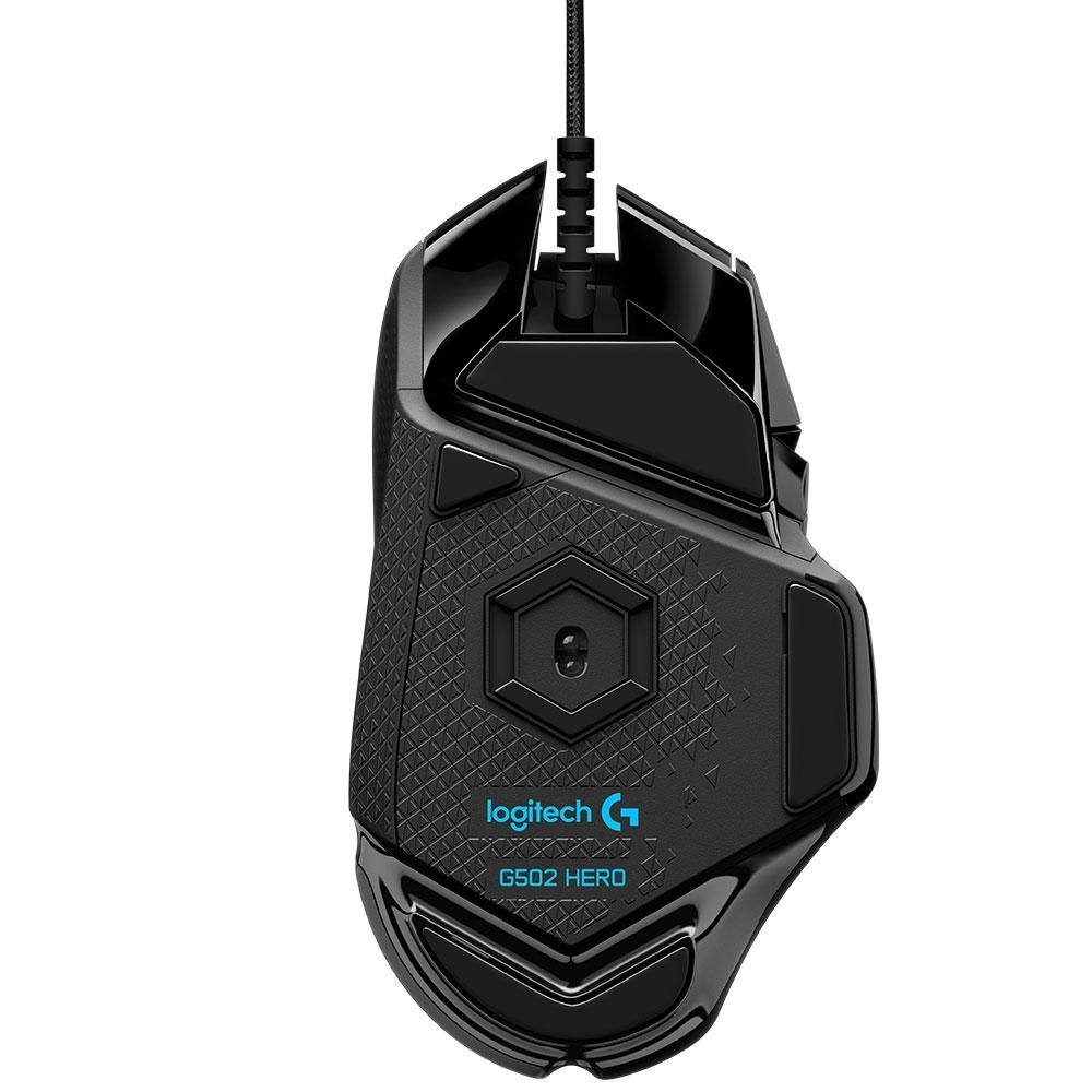 Mouse Gamer Logitech G502 HERO RGB 16K DPI 11 Botões - a partir de
