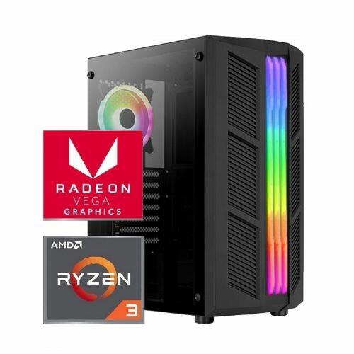 PC Gamer Ryzen 3 3200G, 8GB RAM, SSD 256GB, Linux - a partir de R