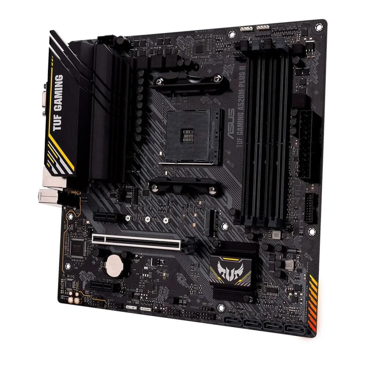 Placa-Mãe ASUS TUF GAMING A520M-PLUS II microATX DDR4 - a partir