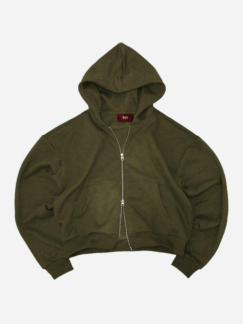 Moletom Perfect Double Zip Hoodie - Preto