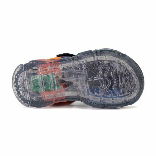 Sand�lia Papete de Luz Infantil Masculina Klin Light