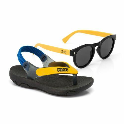 Chinelo Infantil Klin Acqua Print Com �culos De Sol