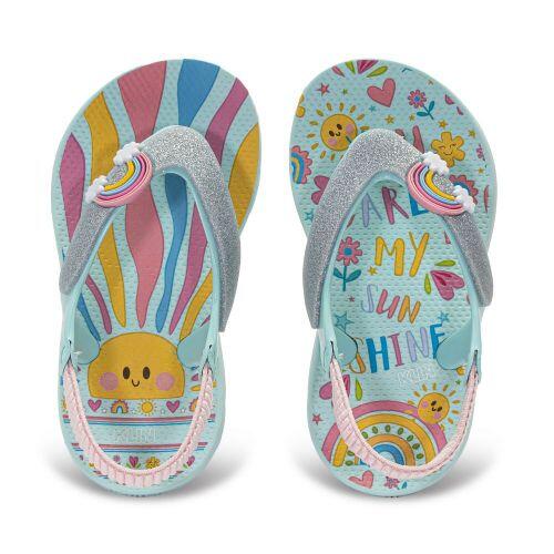 Chinelo Infantil Klin Acqua Print