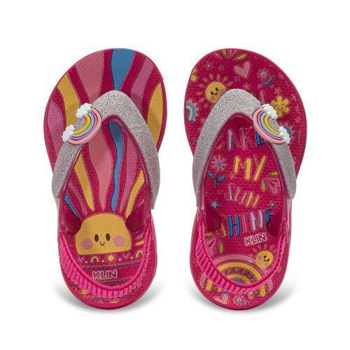 Chinelo Infantil Klin Acqua Print