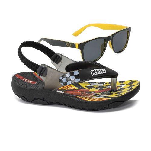 Chinelo Infantil Klin Acqua Print com �culos