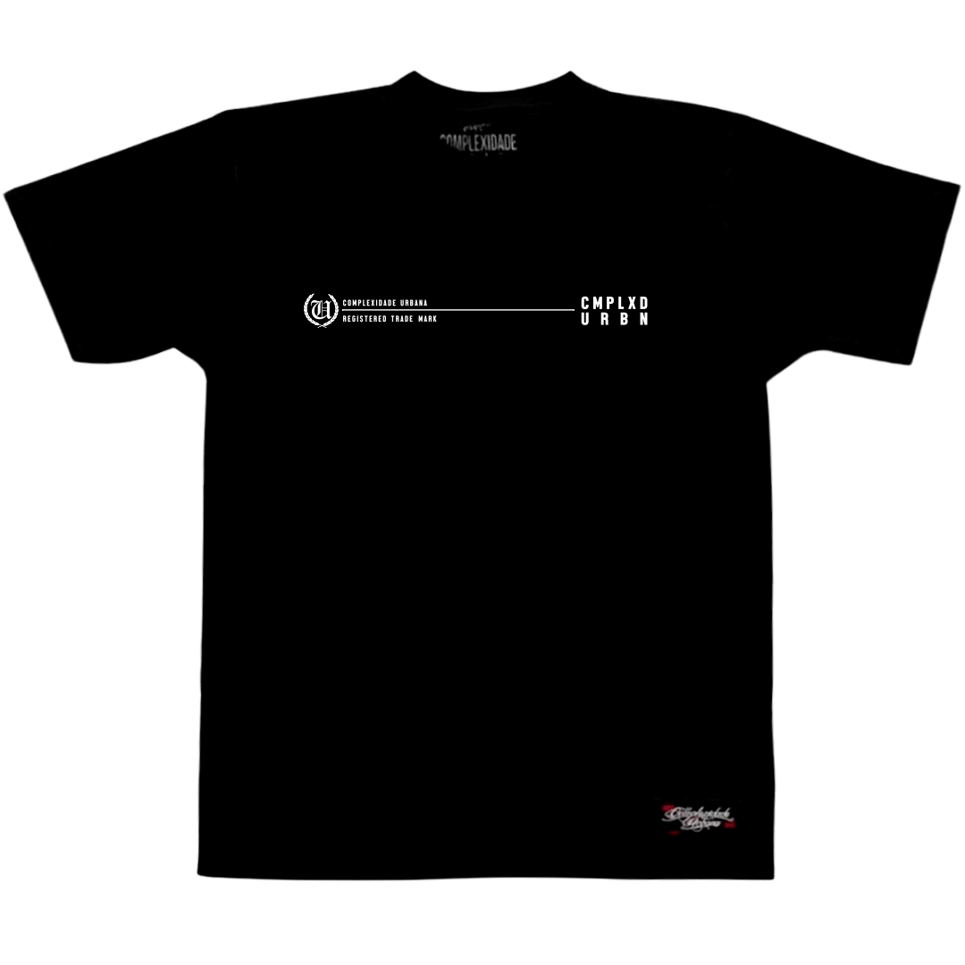 Camisa Complexidade Urbana Trade mark horizontal - R$99,00