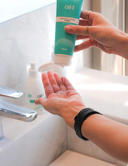 SABONETE FACIAL OZONIZADO OXI3 VEGANO HIDRATANTE CAPIM LIMÃO - R