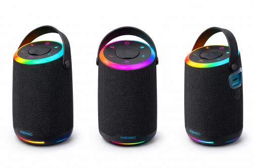 Comprar CAIXA DE SOM BLUETOOTH IMENSO 60W RGB 360° EXTRA BASS IPX5