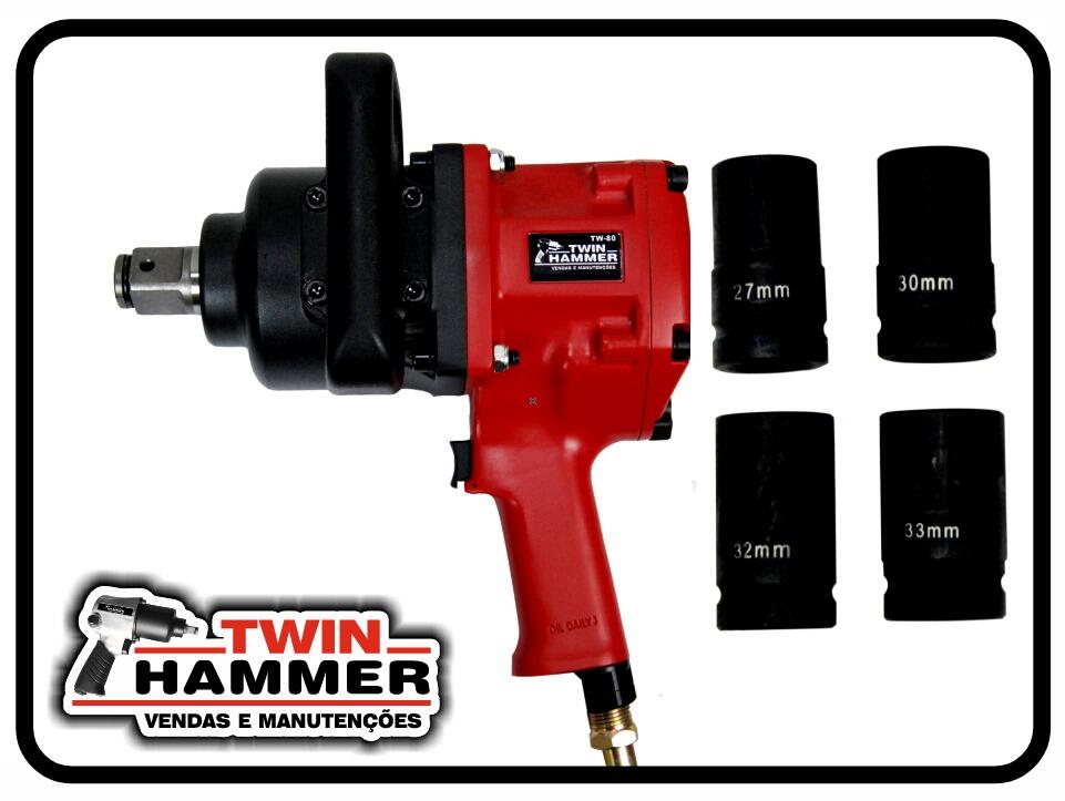 Comprar Chave de Impacto 1 Pol Curta TWIN HAMMER TW80 240 Kg +