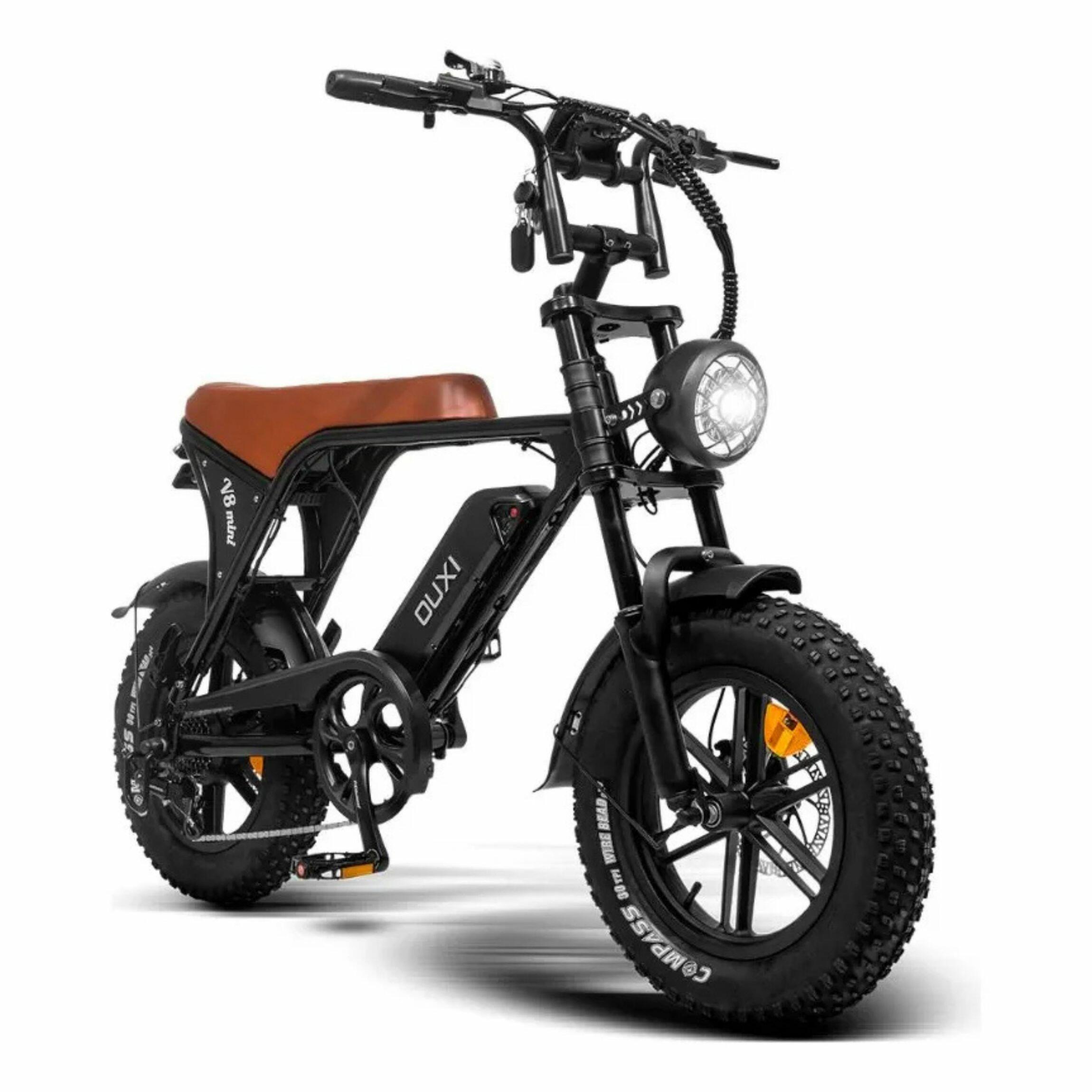 Bicicleta elétrica OUXI V8 MINI 500W - Compacta, Potente e