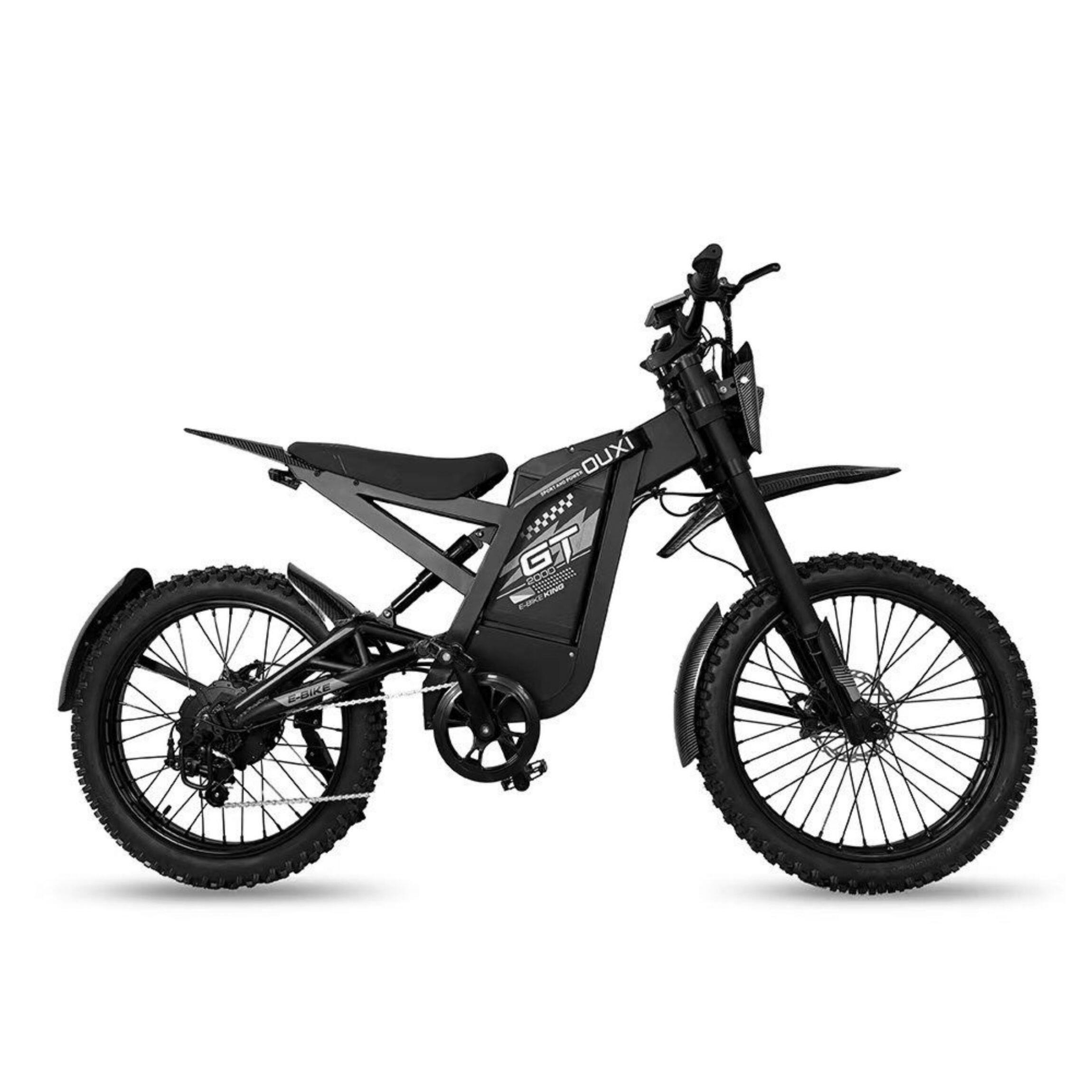 OUXI GT2000 - Bicicleta Elétrica Off-Road 2000W 48V - a partir de