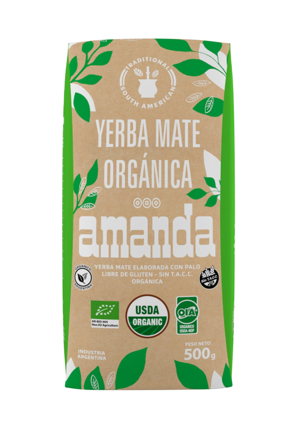 Comprar Erva Mate Amanda Orgânica Certificada - 500gr