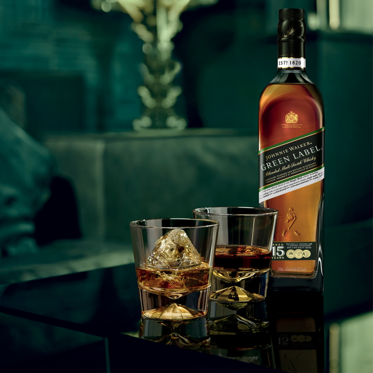 Comprar Whisky Johnnie Walker Green Label - 750ml - 15 anos