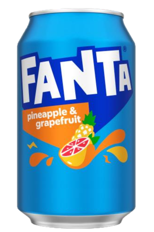 Comprar Refrigerante Fanta Pineapple & Grapefruit - 330ml