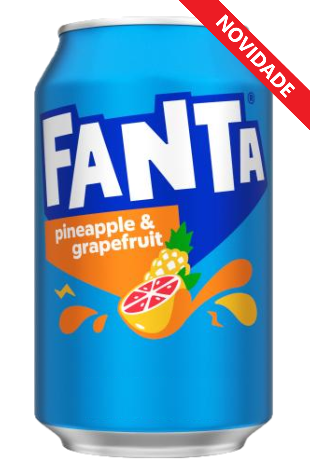 Comprar Refrigerante Fanta Pineapple & Grapefruit - 330ml