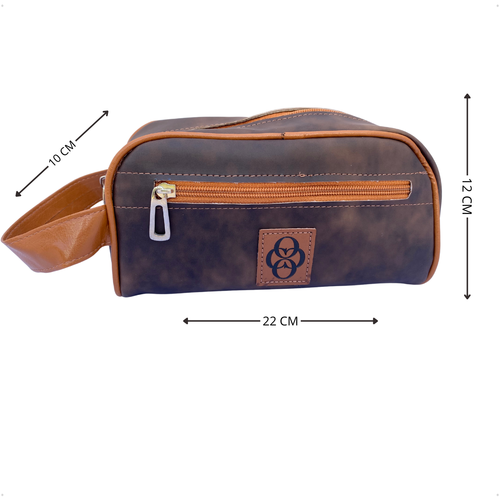 Super Kit Organizador em Vinil Nature Marrom